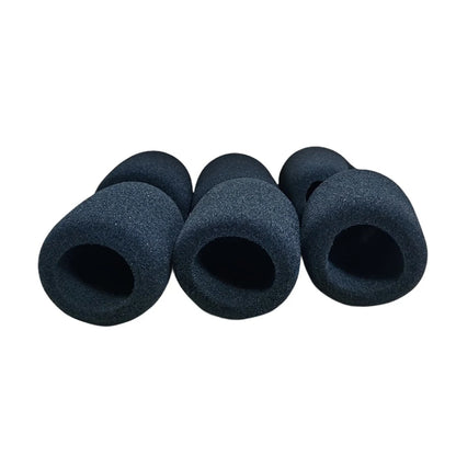 6pcs Microphone Foam Covers - High Density Windscreen Sponge Caps for Standard Microphones