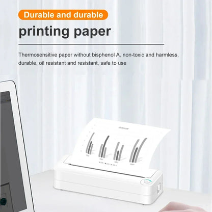 A4 Thermal Paper Roll – 210x30mm for A4 Wireless Bluetooth A40/X8 Printer