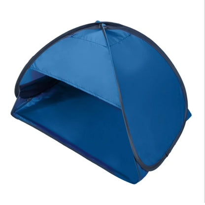Beach Headrest Sunshade Tent – UV-Protecting Sunshelter, Automatic Open, Portable Outdoor Sunshade for Adults & Kids Camping