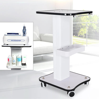 40Kg Salon Rolling Trolley Cart – Spa & Beauty Storage Organizer with Machine Stand, Heavy-Duty Spa Cart