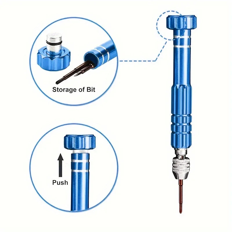 212pcs Watch Repair Tool Kit – Watch Opener, Screwdrivers, Pry Knife, Pin Hammer & Band Link Set for Watchmakers and Clockmakers