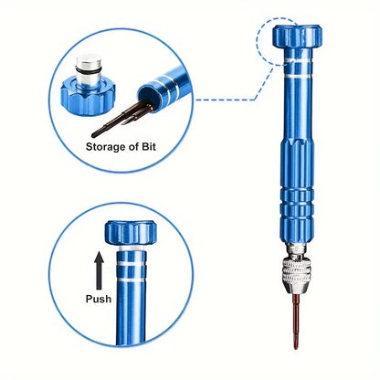 212PCS Watch Repair Tool Kit – Professional Clock & Watchmaker Opening Set with Screwdriver, Hammer, Pry Knife & Band Link Tools