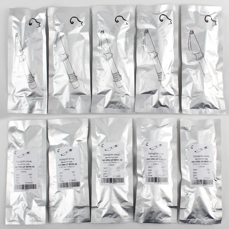 Cat V-Gel Airway Device — Veterinary Endotracheal Intubation Tool for Cats