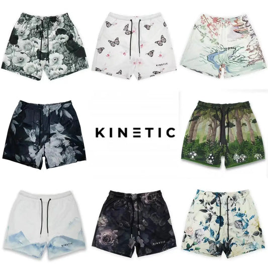 Kinetic Mesh Gym Shorts - Unisex Casual Fitness & Workout Shorts for Summer Sports