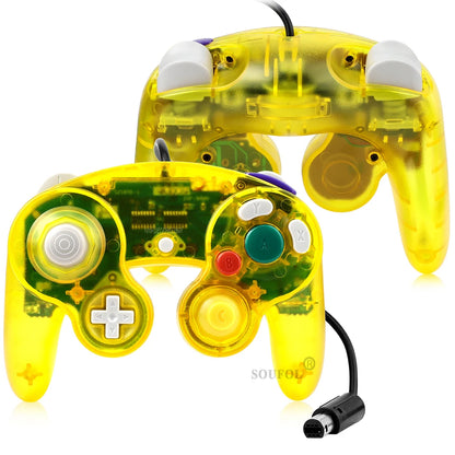 NGC Wired Handheld Joystick Controller – GameCube Gamepad Accessory for Nintendo