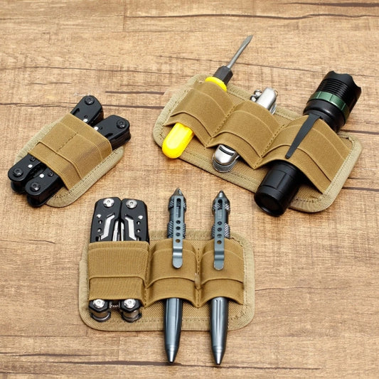 Tactical Backpack Vest Chest Rig – EDC Inner Separation Holder, Modular Organizer Insert Bag with Pen and Flashlight Holder
