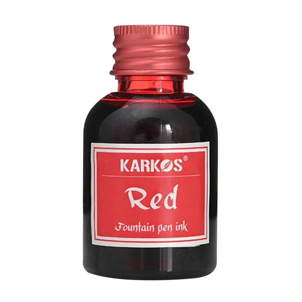 Pure Colorful Fountain Pen Ink — High-Quality 20/30/70ml Refill for Calligraphy, Writing & School Stationery