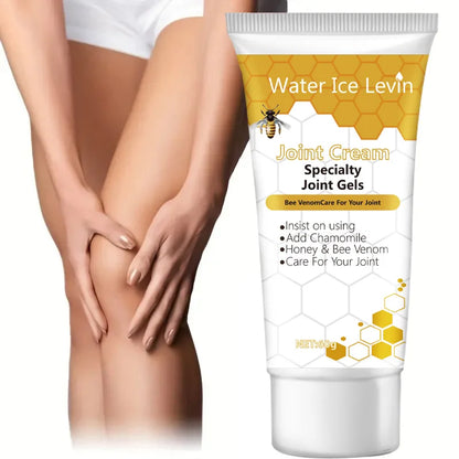 Bee Venom Joint Cream - Hypoallergenic Soothing Moisturizing Lotion with Light Fragrance for All Skin Types
