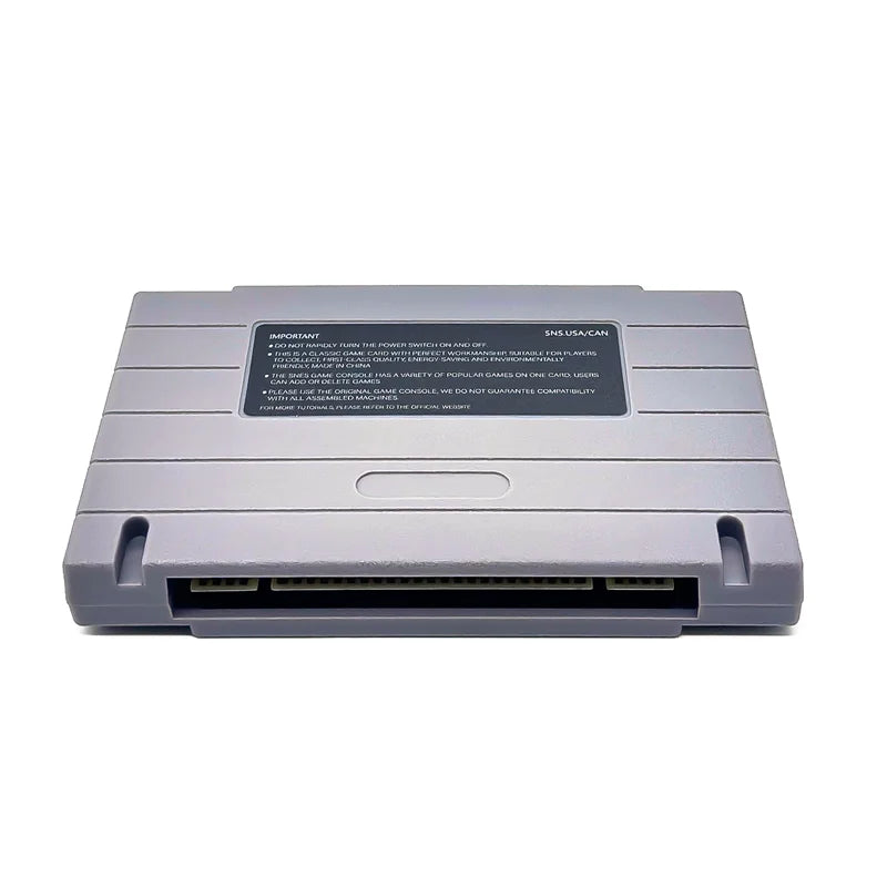 EVERGENESIS FXPAK Pro Rev. X SNES Game Cartridge – SD2 Flash Card for SFC/SNES 16-Bit Console with 8GB Memory Card