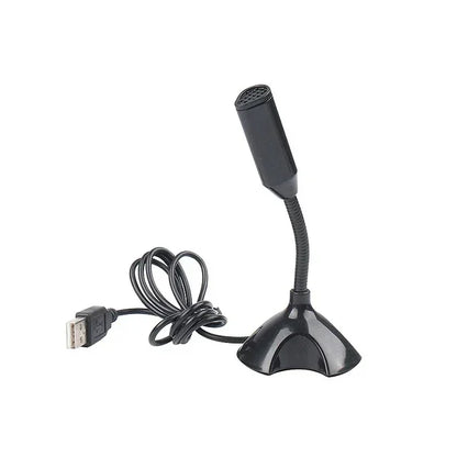 USB Studio Microphone with Adjustable Stand - Desktop Gaming, Streaming & Recording Mic for Laptop & Computer