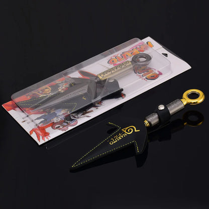 Namikaze Minato Flying Thunder God Kunai – 23cm Rotatable Metal Ninja Weapon Model, 3 Styles Collectible Toy