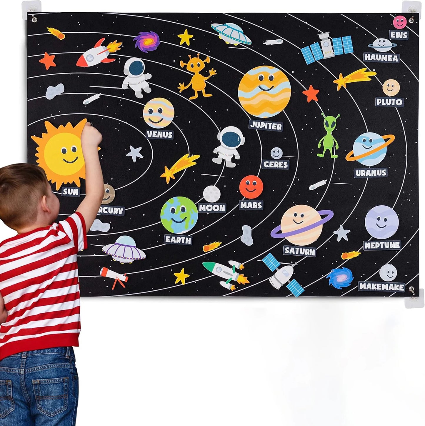 Farm Animals Felt Story Board Set – Interactive Early Learning Wall Puzzle Toys for Toddlers