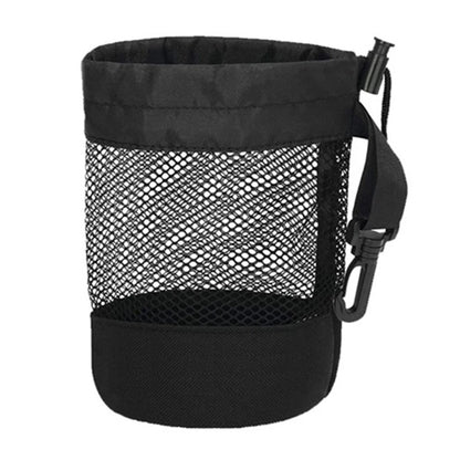 Multipurpose Golf Ball Organizer – 20 Ball Drawstring Pouch, Portable Nylon Mesh Holder for Fitness & Sports