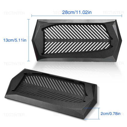 PS5 Slim Vertical Stand Base – Non-Slip Console Support with Built-in Cooling Vents for PlayStation 5 Slim