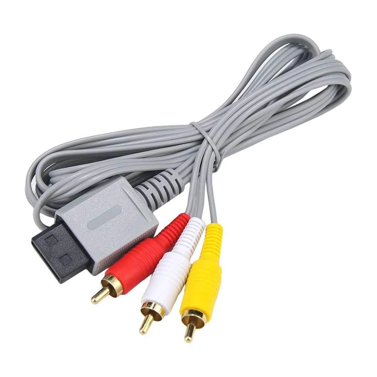 3-in-1 Wired Motion Sensor Bar Kit – AC Power Adapter & Composite AV Cable for Nintendo Wii (EU Plug)