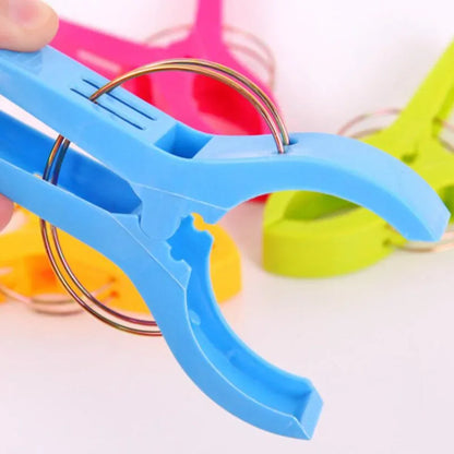 2026 New Beach Towel Clips - 4/20pcs Plastic Quilt Pegs & Laundry Clips for Sunbed, Lounger, Home & Bathroom Organization