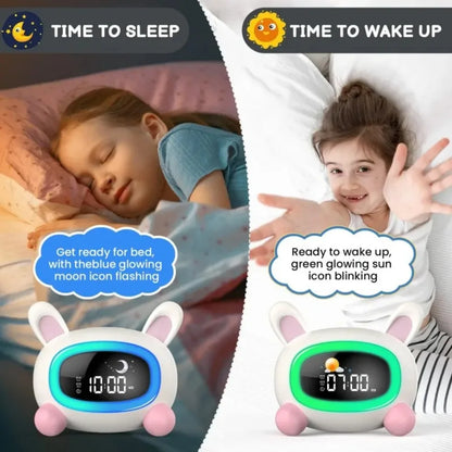 Kids Alarm Clock – OK to Wake Sleep Training Clock with Sound Machine, Birthday Gift for Boys & Girls