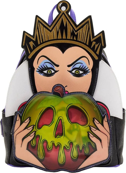 The Aristocats Marie Mini Backpack – Floral Print Schoolbag with Villains Scene, Maleficent & Sleeping Beauty Design for Kids