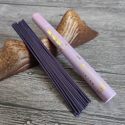 40PCS Natural Sandalwood Incense Sticks – Aromatic Home Fragrance for Blessing Ceremony, Lavender, Green Tea & Rose