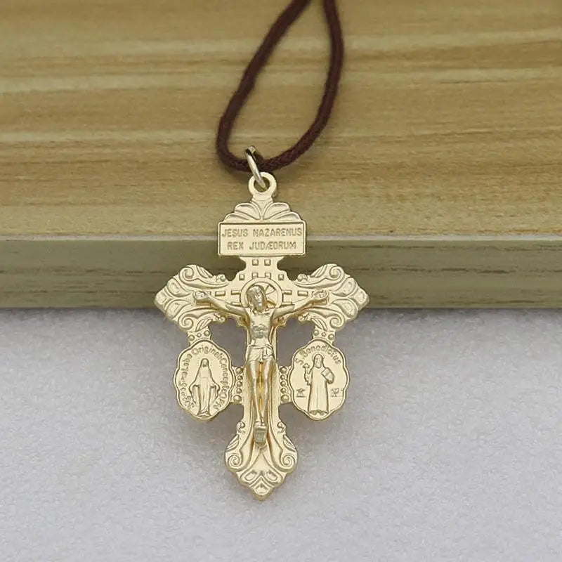 Vintage Cross Zinc Alloy Pendants - Fashion Charms for DIY Bracelets, Necklaces, Jewelry Making and Crafting Accessories