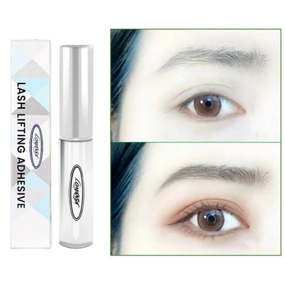 Korean Curling Eyelash Glue – Transparent Liquid Adhesive for Thick Lashes, Fixed Perm & Pestanas by Lomansa Liflash