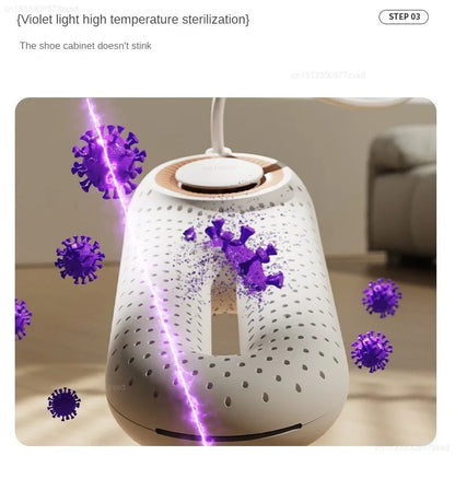 Xiaomi Sothing Zero Pro Shoe Dryer – Quick Drying, Sterilizing & Deodorizing with Timer | Ideal for Students & Adults