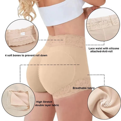 Colombian Fajas Tummy Control Shapewear – High Waist Butt Lifter Body Shaper for Women, Slimming Girdle and Flat Belly Waist Trainer