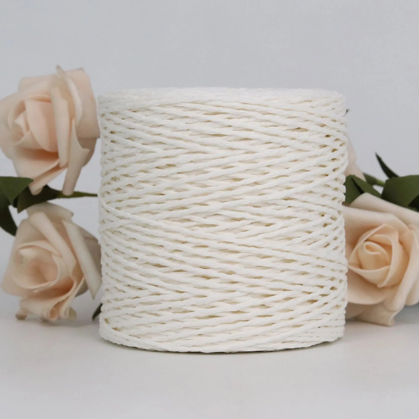 Raffia Straw Yarn - 100g Handmade Crochet Material for Summer Hats, Bags & DIY Handcraft Projects