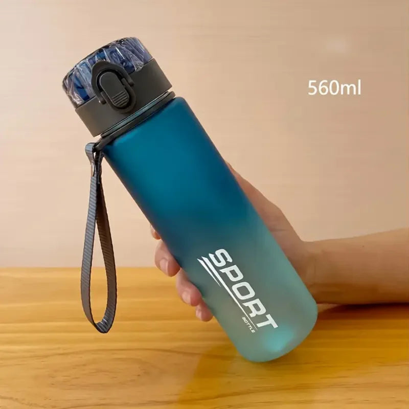 BPA-Free Leak-Proof Sports Water Bottle — High-Quality Portable Drink Bottle for Hiking & Travel, 400ml/560ml