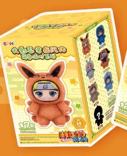 EAKI Naruto Shippuden Blind Box Plush — Handmade Party Series Ornament Toy Collection Gift