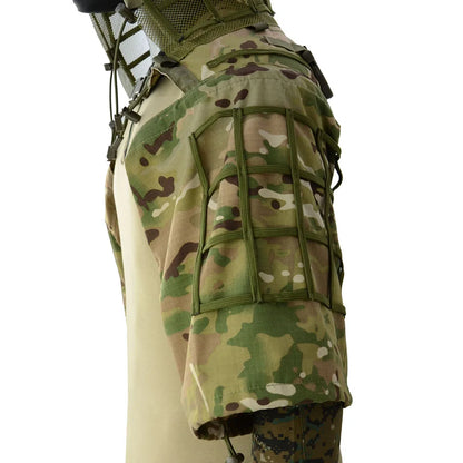 Ghillie Suit Set | Camouflage Hunting Poncho, Base, Cape & Sniper Viper Hood for Airsoft & Paintball