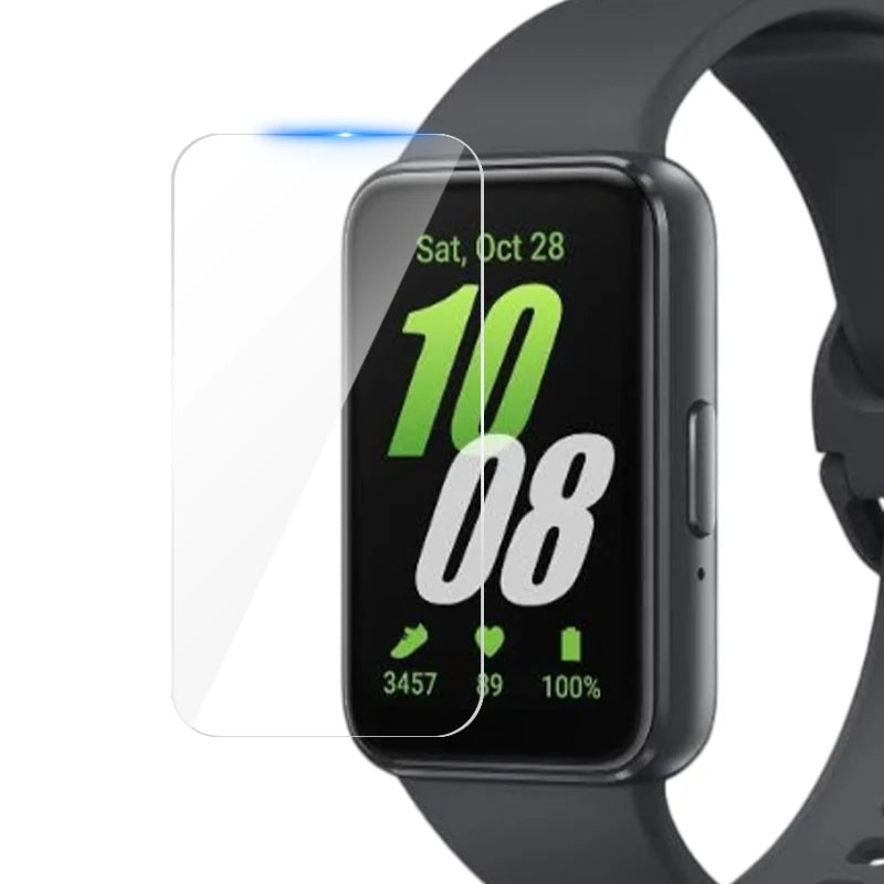HD Tempered Glass Screen Protector for Samsung Galaxy Fit 3 – Anti-Scratch TPU Film, Full Coverage Smartwatch Protection