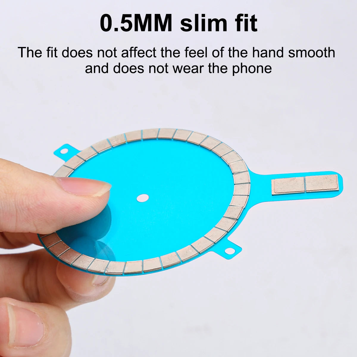Magnetic Circle Sticker for MagSafe: iPhone 14, 13 Pro Max - Wireless Charging Magnet Ring, Strong Magnetic Charge Disk