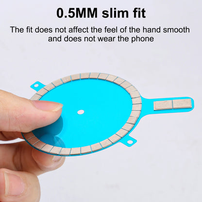 Magnetic Circle Sticker for MagSafe: iPhone 14, 13 Pro Max - Wireless Charging Magnet Ring, Strong Magnetic Charge Disk