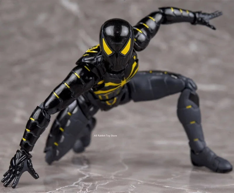Spiderman Anime Action Figure – Anti-Octopus Suit 15cm PVC Collectible Toy for Kids & Desk Decor
