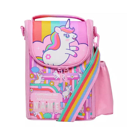 Australian Smiggle Cartoon Stitch Large-Capacity Insulated Bag – Lunch & Breakfast Handbag for Kids, Outdoor Use Gift