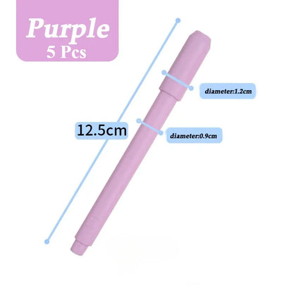 5-Piece Pencil Extender Set – Art Pen Grip & Holder for Sketching, Colored Pencils, School & Office Supplies