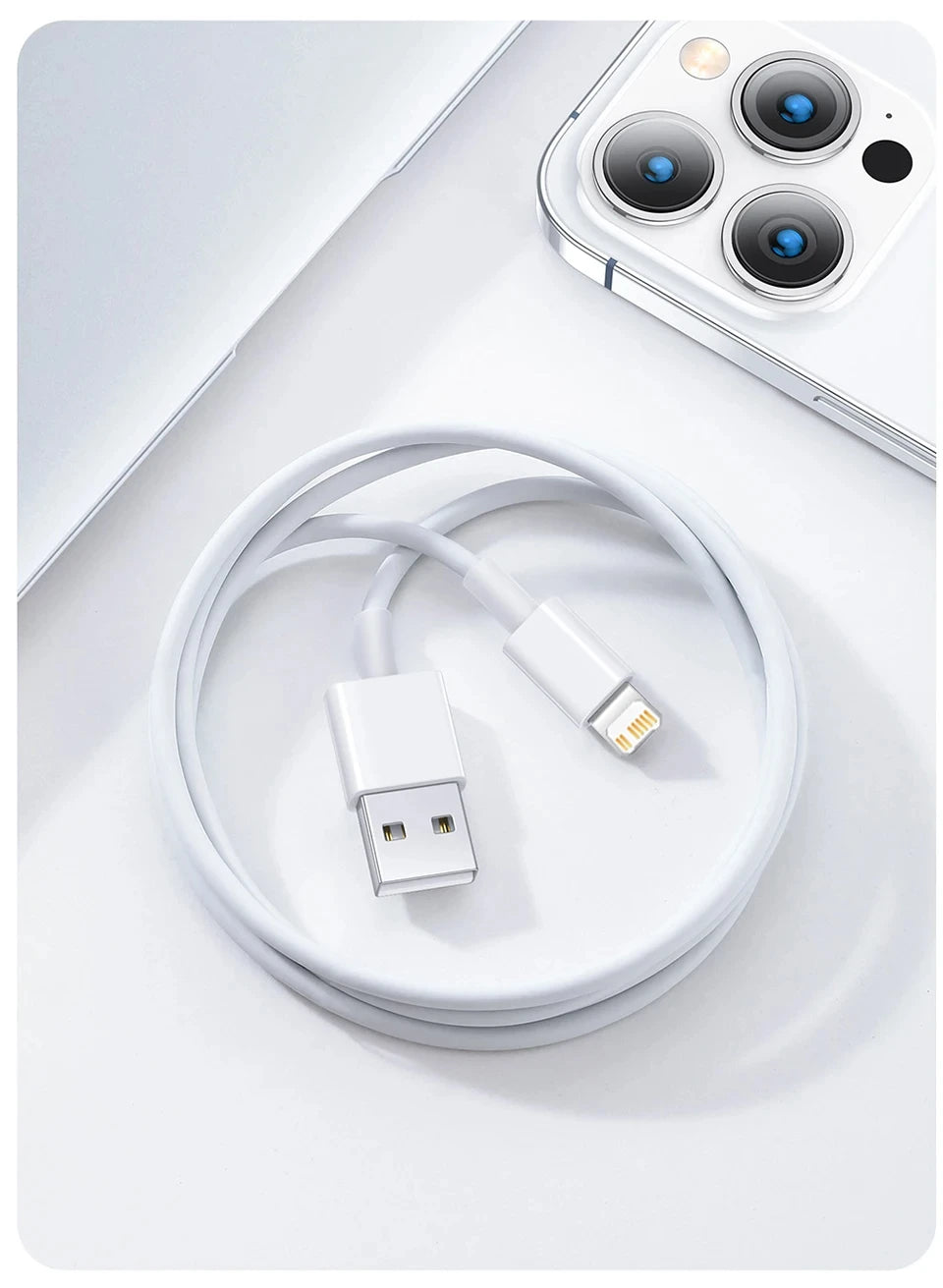 Original 40W PD USB-C Fast Charger Cable – Data Sync & Charging for iPhone 7-16 Series, iPad, USB Type-C Devices