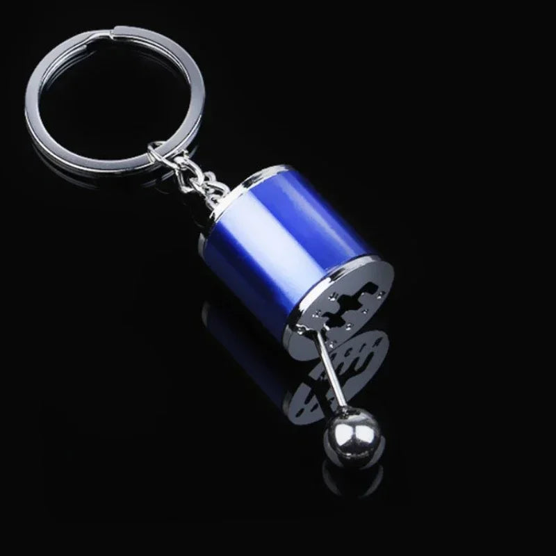 Creative Metal Car Keychain — Zinc Alloy Turbo, Gearbox & Brake Disc Pendant for Men’s Birthday or Dad Gift