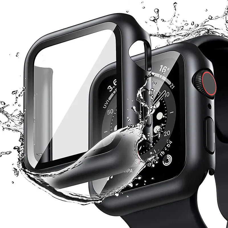 Apple Watch Protective Case - PC Bumper Screen Protector Cover for Series Ultra 2, 9, 8, 7, 6, SE 38mm-49mm