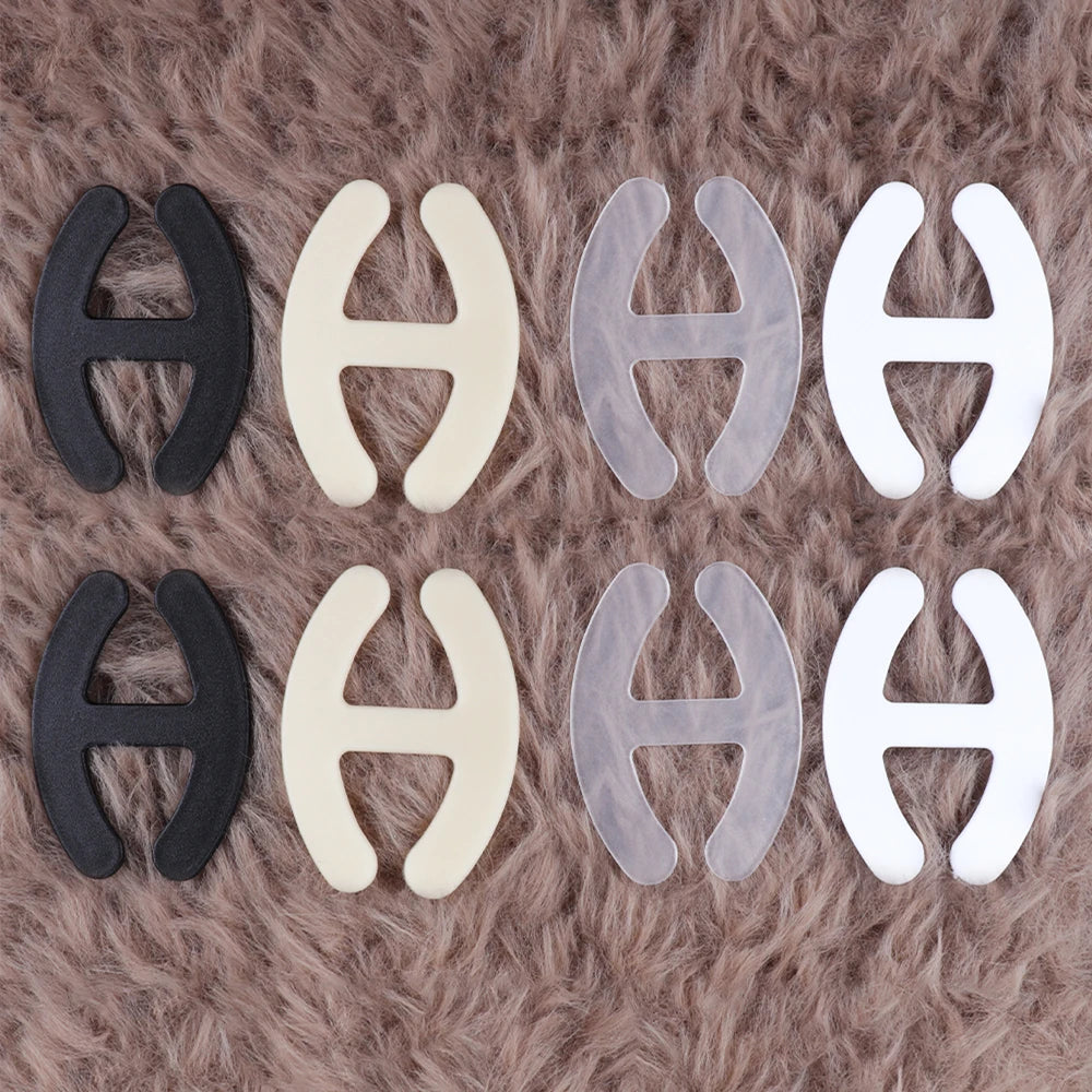 4-Color H-Shaped Anti-Slip Bra Strap Buckles – Cross Strap Underwear Accessories