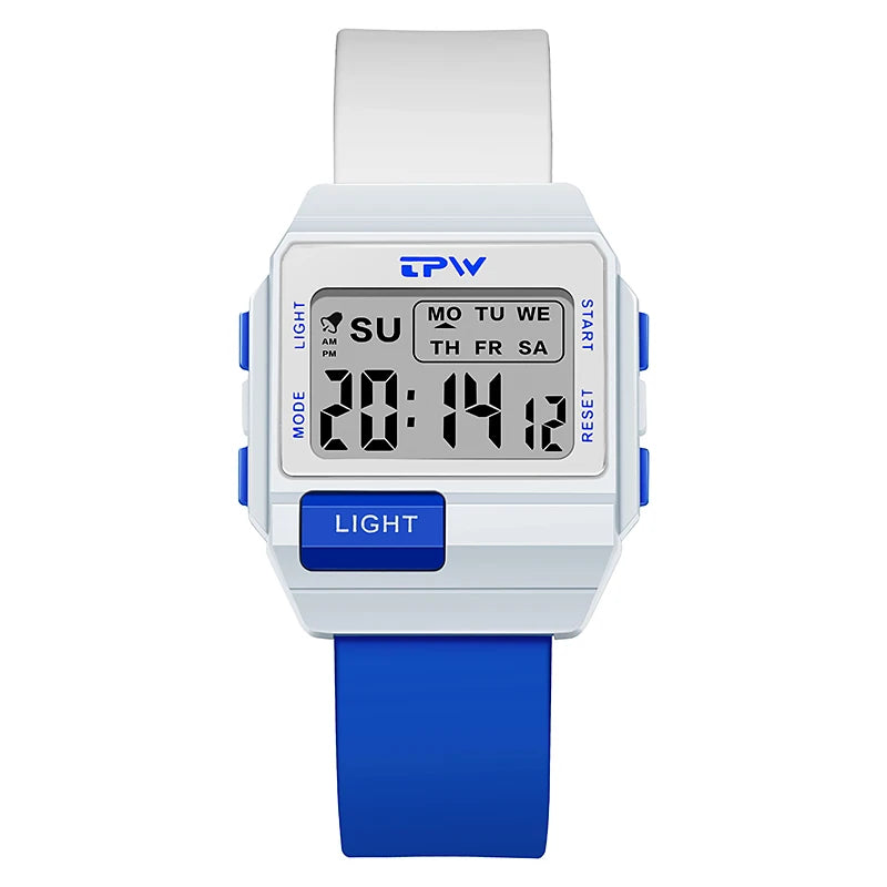 TPW 36mm Digital Watch for Women & Teens - Water-Resistant Midsize Wristwatch