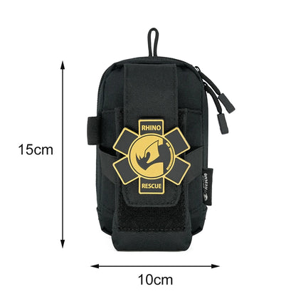 Rhino Rescue IFAK Empty Pouch - MOLLE Tactical Medical Gear Bag for Camping, Hiking & Outdoor Emergencies