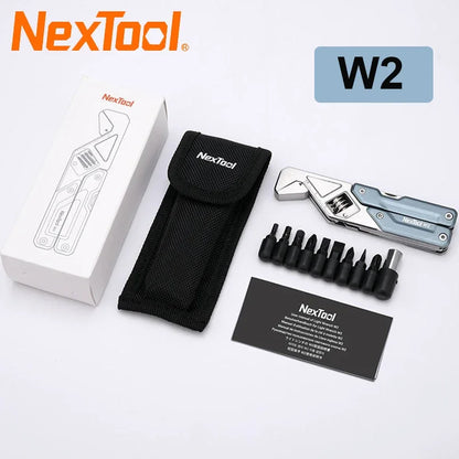 NexTool Light Wrench W2 Multitool – Folding Pliers, Large Spanner, Screwdriver & Portable EDC Home Repair Tool