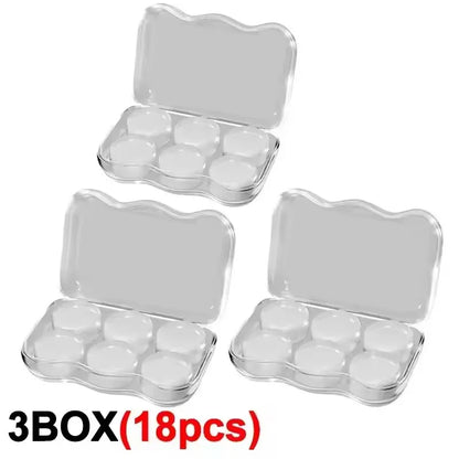 Soft Silicone Earplugs – Reusable Waterproof Noise-Canceling Gel Ear Plugs for Sleeping, Swimming & Flying