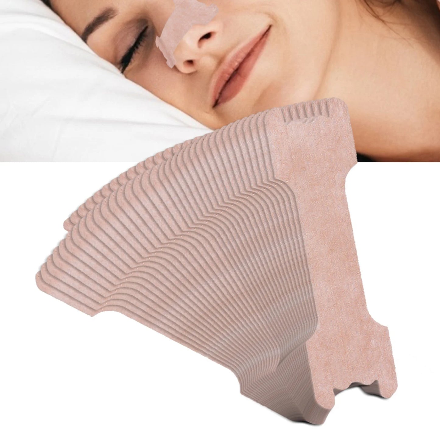 100PCS Nasal Strips for Snoring – Breath Aid Nose Patches for Better Sleep and Easier Breathing
