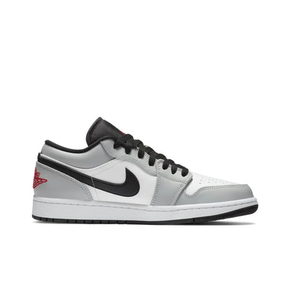 Nike Air Jordan 1 Low – Light Smoke Grey Retro Basketball Shoes | Men's Wear-Resistant, Anti-Slip Sneakers