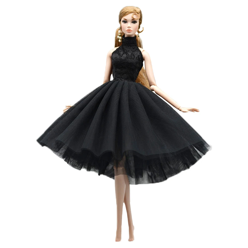 NK Princess Wedding Dress for 30CM Dolls – 1/6 Doll Clothes with Noble Skirt & 11.5" Doll Shoes, Perfect Gift
