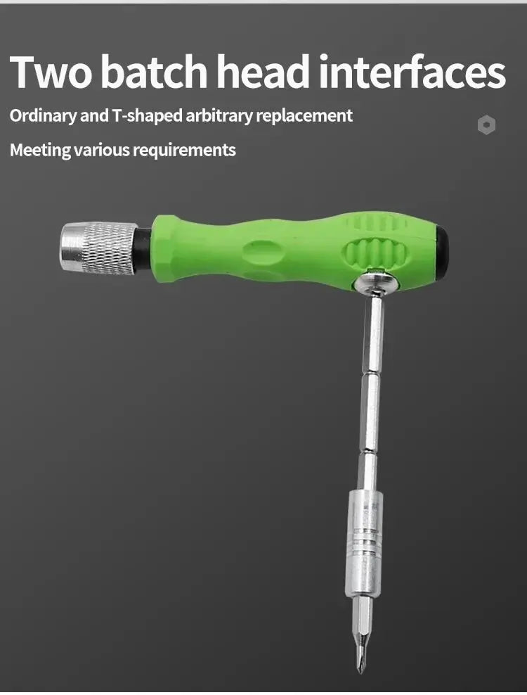 Mini 32-in-1 Precision Screwdriver Set – Magnetic Phillips Bits, Multifunctional Hand Tool Kit for Phone, Watch, Glasses & PC Repair