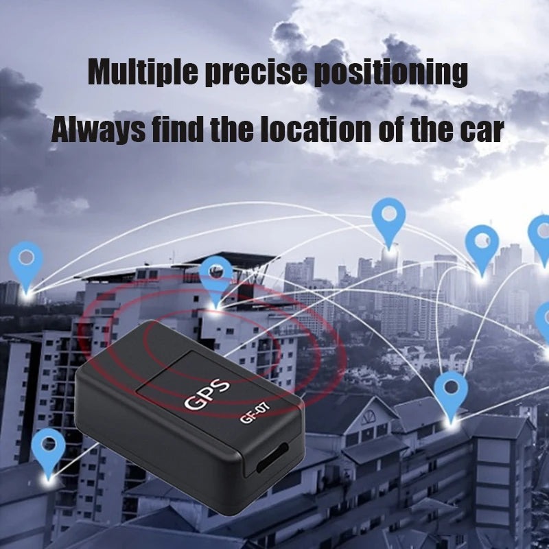 GPS Mini Car Anti-Lost Device - Real Time Tracer Locator for Vehicles, Compact GPS Tracking System